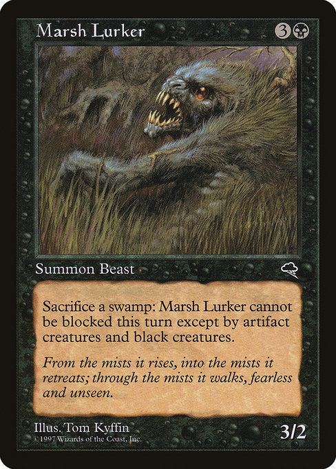 Marsh Lurker highlighted card art