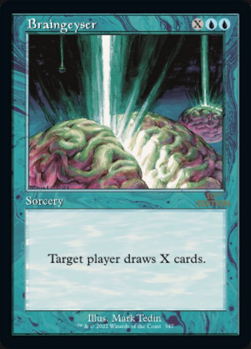 Braingeyser highlighted card art