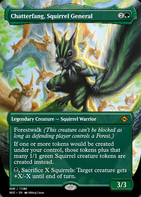Chatterfang, Squirrel General from Magic Online Promos