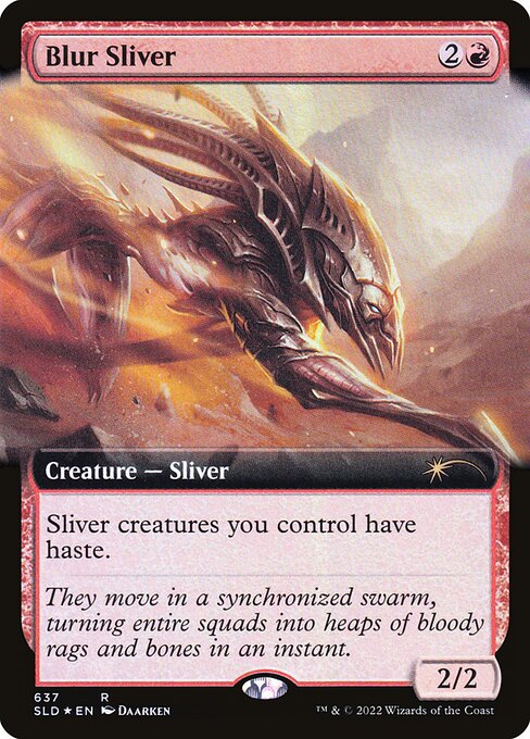Blur Sliver from Secret Lair Drop