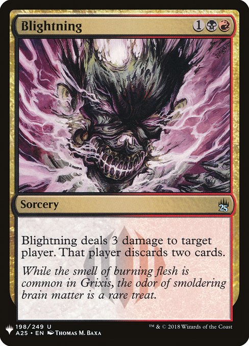 Blightning highlighted card art