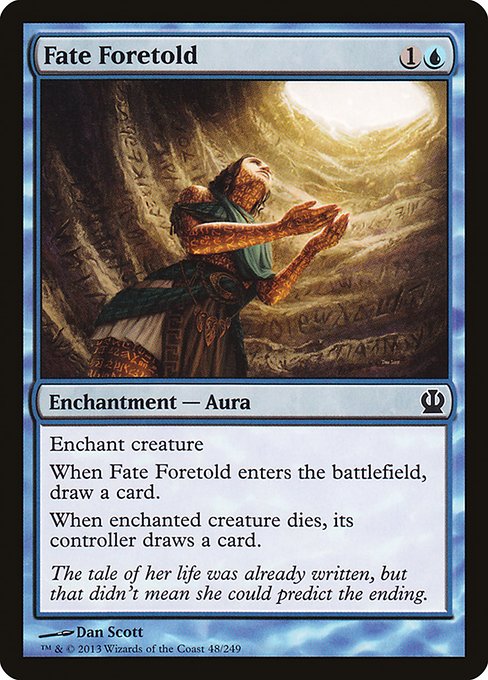 Fate Foretold highlighted card art