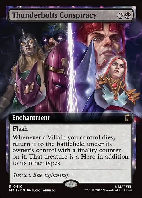 Thunderbolts Conspiracy from Marvel Super Heroes