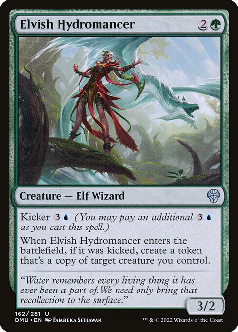 Elvish Hydromancer highlighted card art