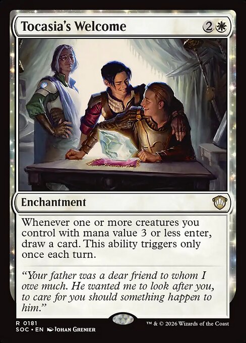 Tocasia's Welcome from Secrets of Strixhaven Commander