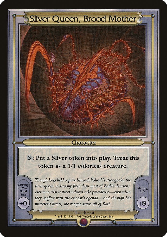 Sliver Queen, Brood Mother highlighted card art