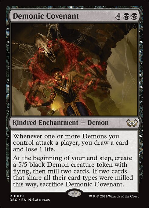 Demonic Covenant highlighted card art