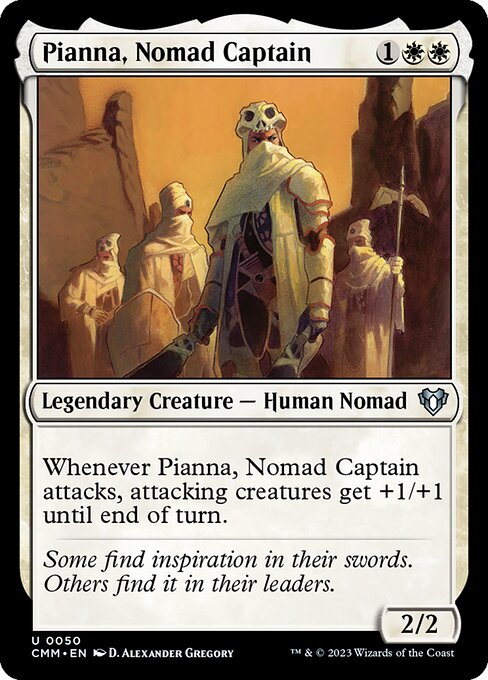 Pianna, Nomad Captain highlighted card art