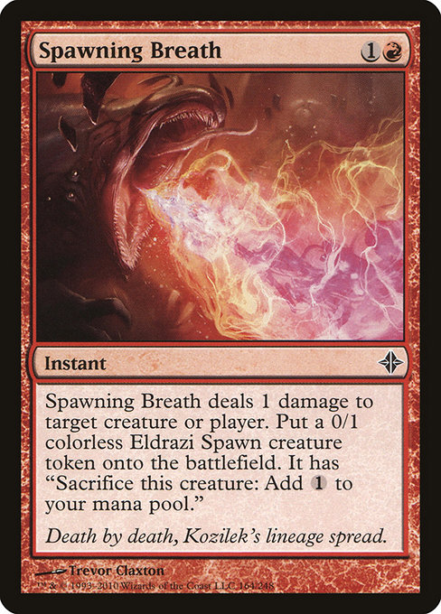 Spawning Breath highlighted card art