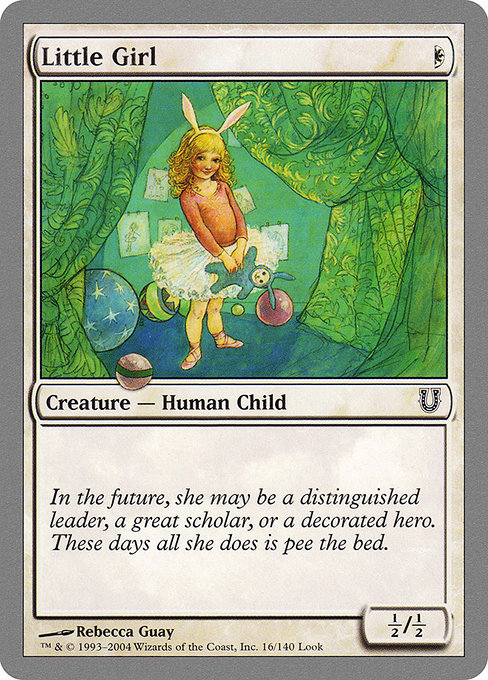 Little Girl highlighted card art