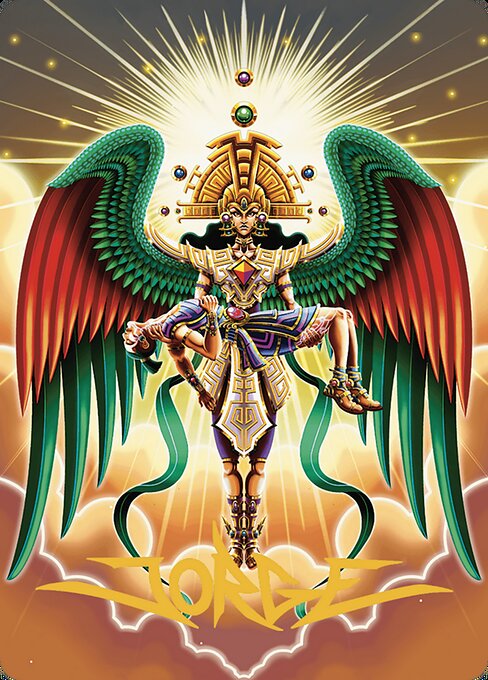 Resplendent Angel // Resplendent Angel from The Lost Caverns of Ixalan Art Series