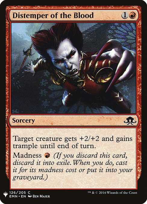 Distemper of the Blood highlighted card art