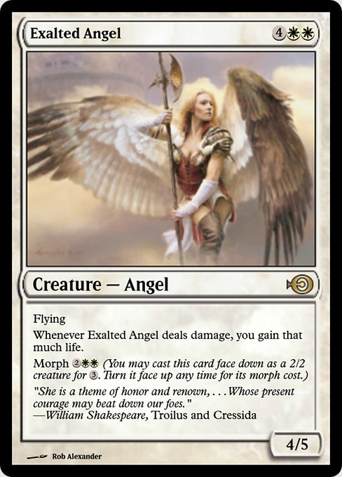 Exalted Angel from Magic Online Promos