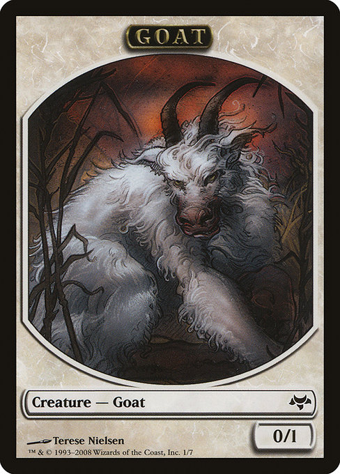 Goat from Eventide Tokens