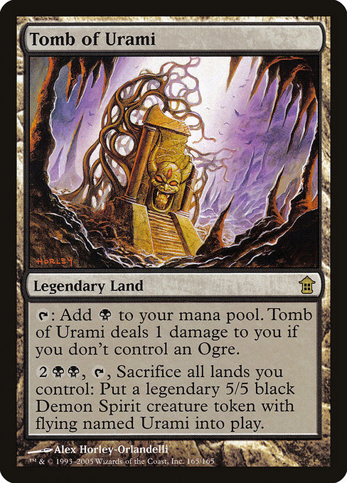 Tomb of Urami highlighted card art