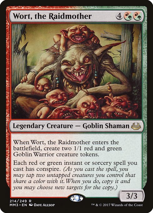 Wort, the Raidmother from Modern Masters 2017