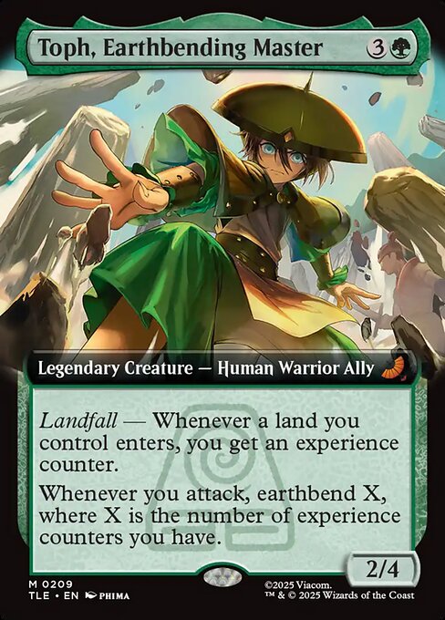 Toph, Earthbending Master from Avatar: The Last Airbender Eternal