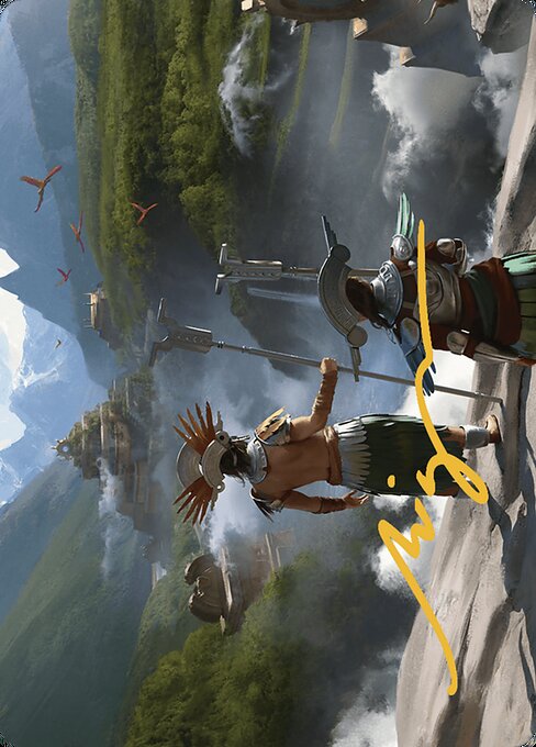 Glimpse the Core // Glimpse the Core from The Lost Caverns of Ixalan Art Series