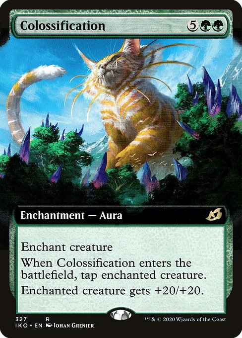 Colossification from Ikoria: Lair of Behemoths