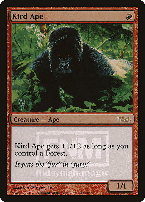 Kird Ape from Friday Night Magic 2005