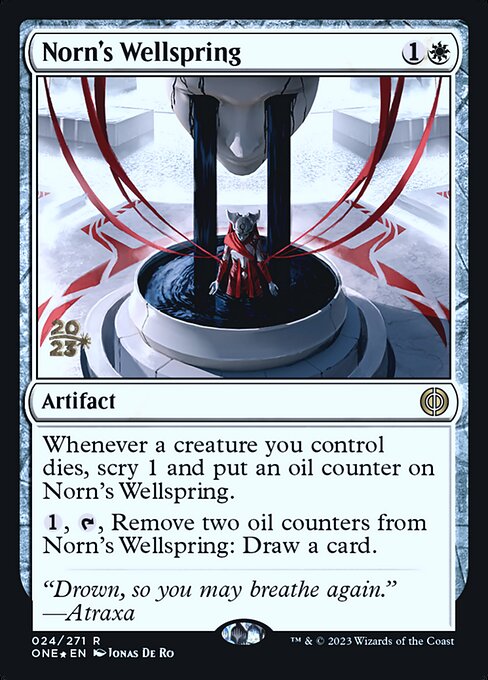 Norn's Wellspring from Phyrexia: All Will Be One Promos