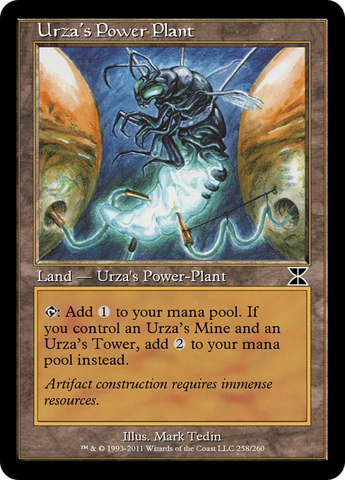 Urza's Power Plant from Masters Edition IV