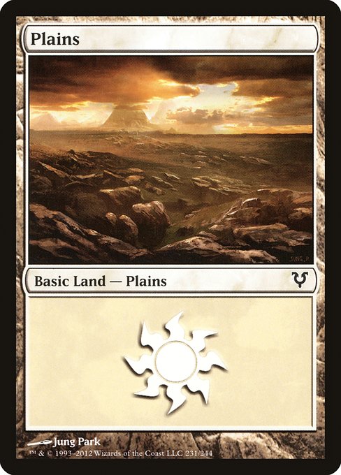 Plains from Avacyn Restored