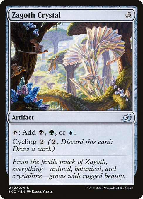Zagoth Crystal highlighted card art