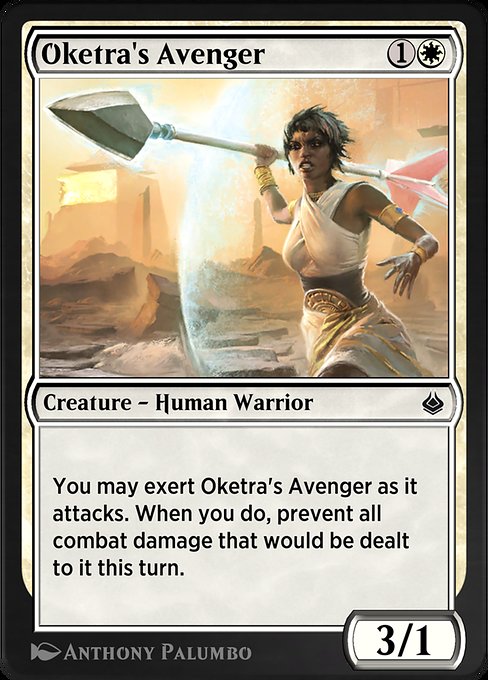 Oketra's Avenger highlighted card art