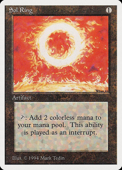 Sol Ring from Summer Magic / Edgar