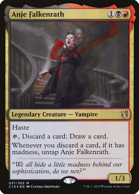 Anje Falkenrath from Commander 2019
