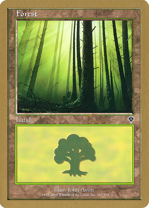 Forest from World Championship Decks 2001