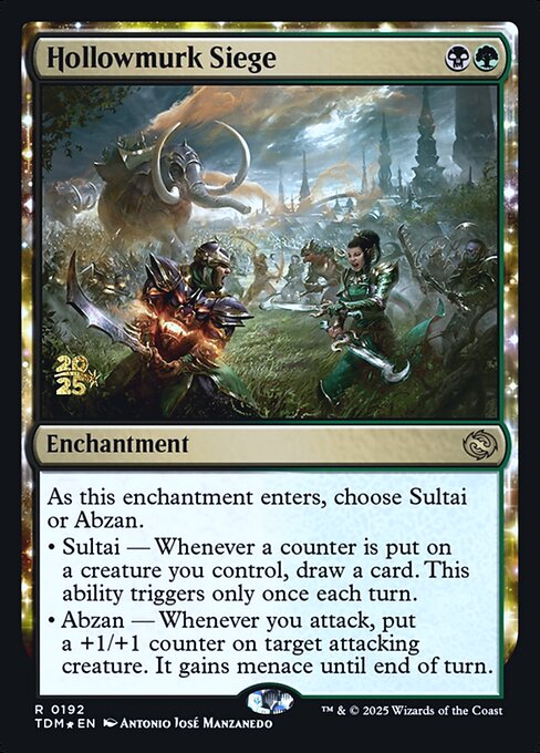 Hollowmurk Siege from Tarkir: Dragonstorm Promos