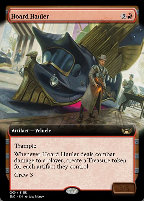 Hoard Hauler highlighted card art