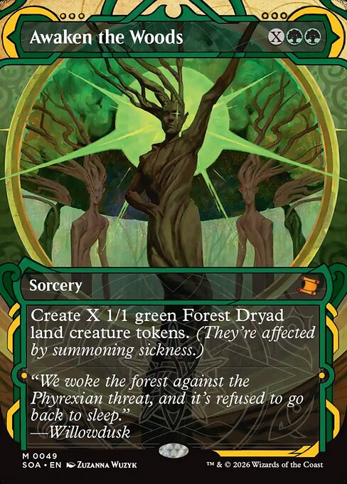 Awaken the Woods highlighted card art