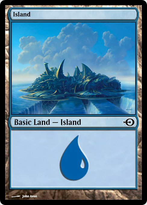 Island from Magic Online Promos