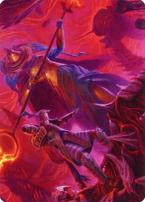 Djeru and Hazoret // Djeru and Hazoret from March of the Machine Art Series