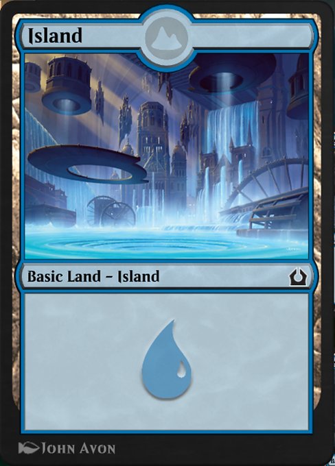 Island from MTG Arena Promos