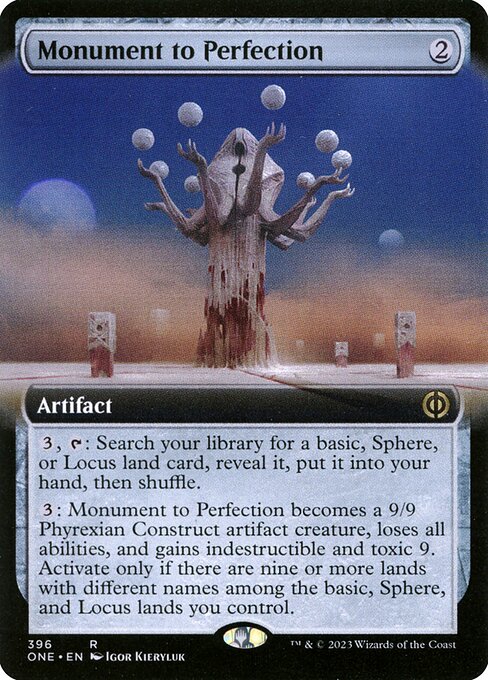 Monument to Perfection from Phyrexia: All Will Be One