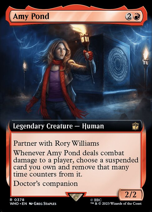 Amy Pond highlighted card art