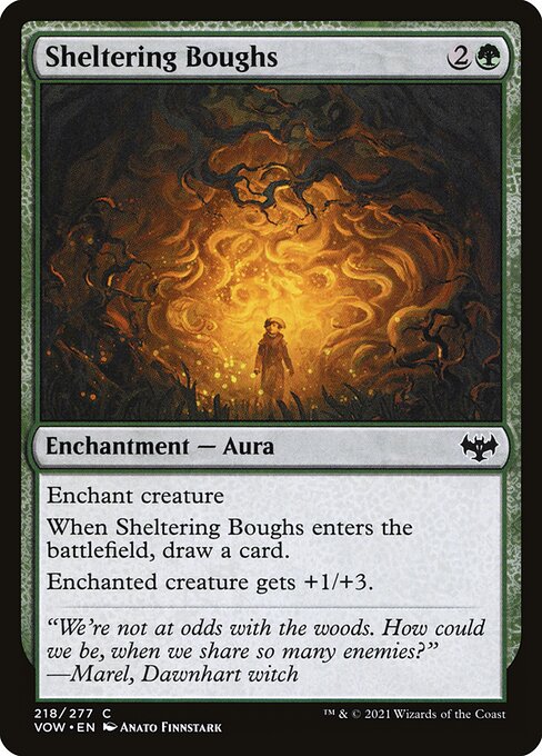 Sheltering Boughs from Innistrad: Crimson Vow