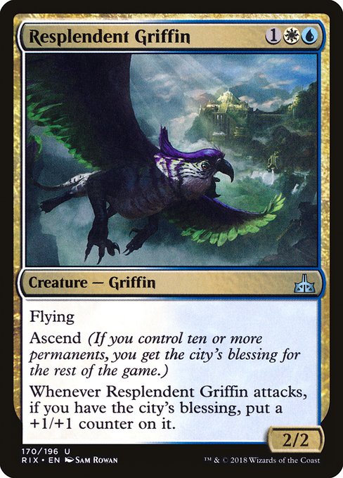 Resplendent Griffin highlighted card art