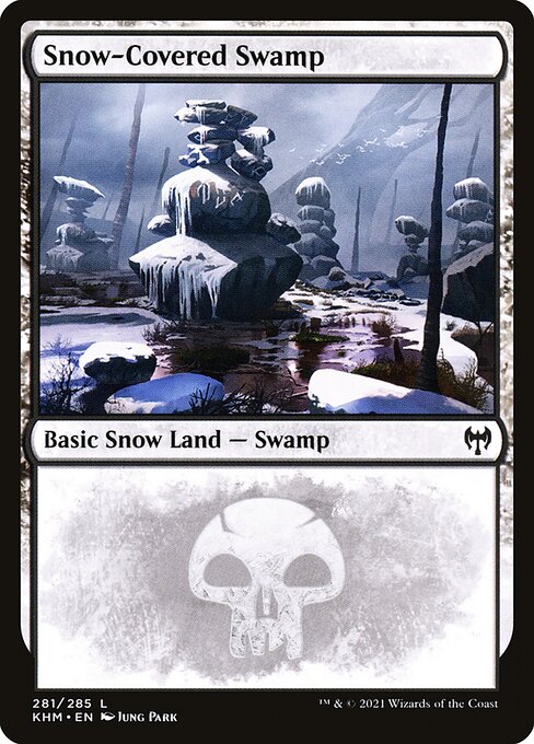 Snow-Covered Swamp from Kaldheim