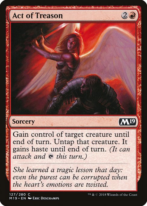 Act of Treason from Core Set 2019