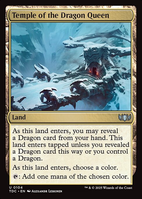 Temple of the Dragon Queen highlighted card art