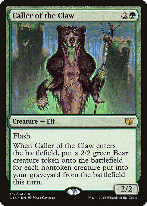 Caller of the Claw highlighted card art