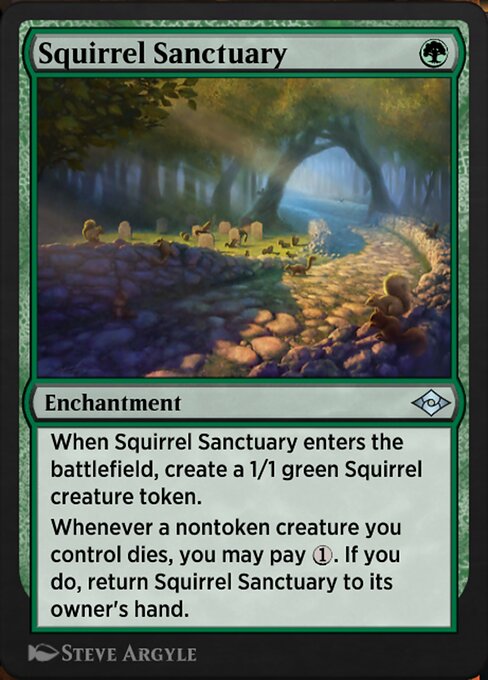 Squirrel Sanctuary highlighted card art