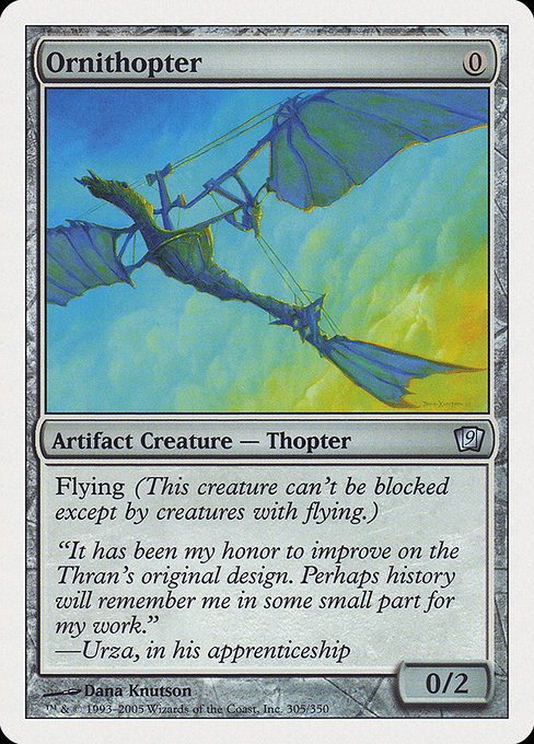 Ornithopter from Ninth Edition