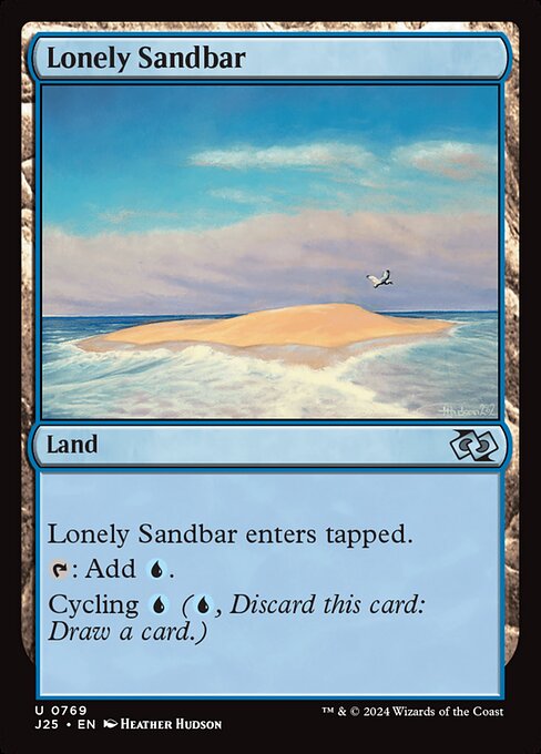 Lonely Sandbar from Foundations Jumpstart