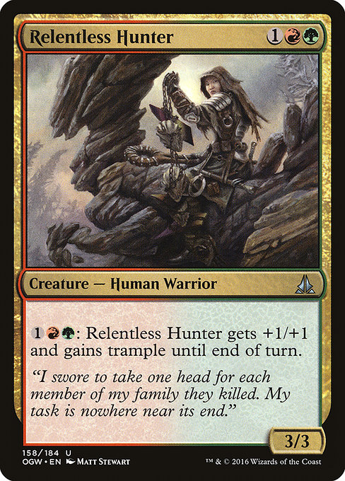 Relentless Hunter from Oath of the Gatewatch